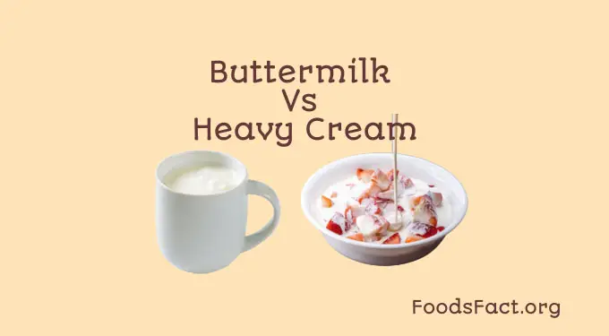 Buttermilk Vs Heavy Cream
