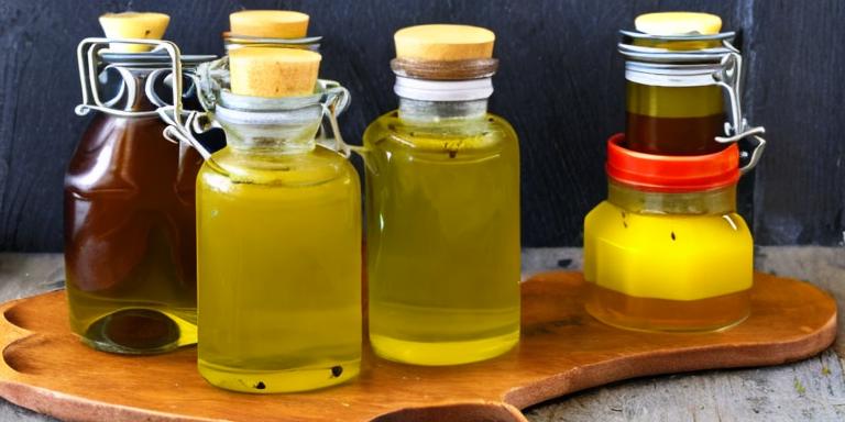 Homemade mustard oil