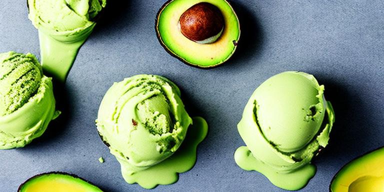 What does avocado ice cream taste like