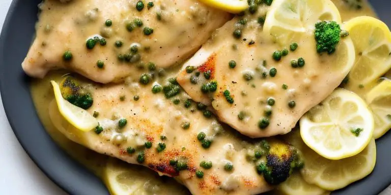 What does chicken piccata look like
