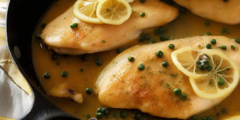 What does chicken piccata taste like