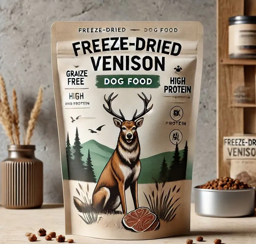 freeze dried venison dog food