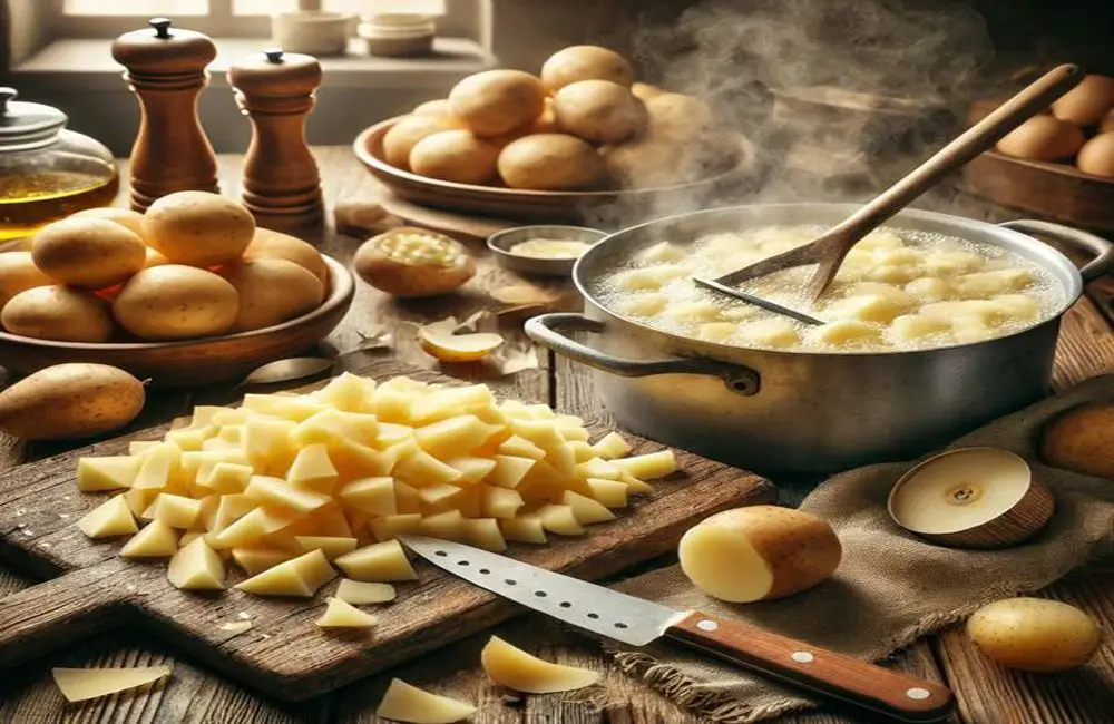 Cooking Potatoes for the Recipe