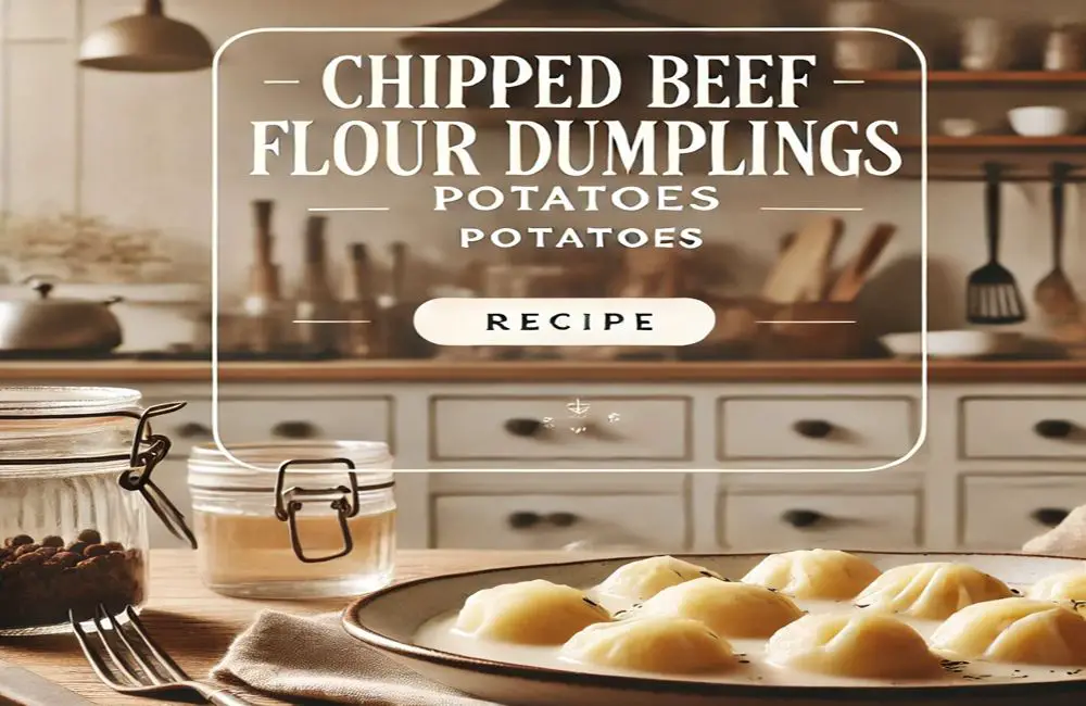 chipped beef flour dumplings potatoes recipe