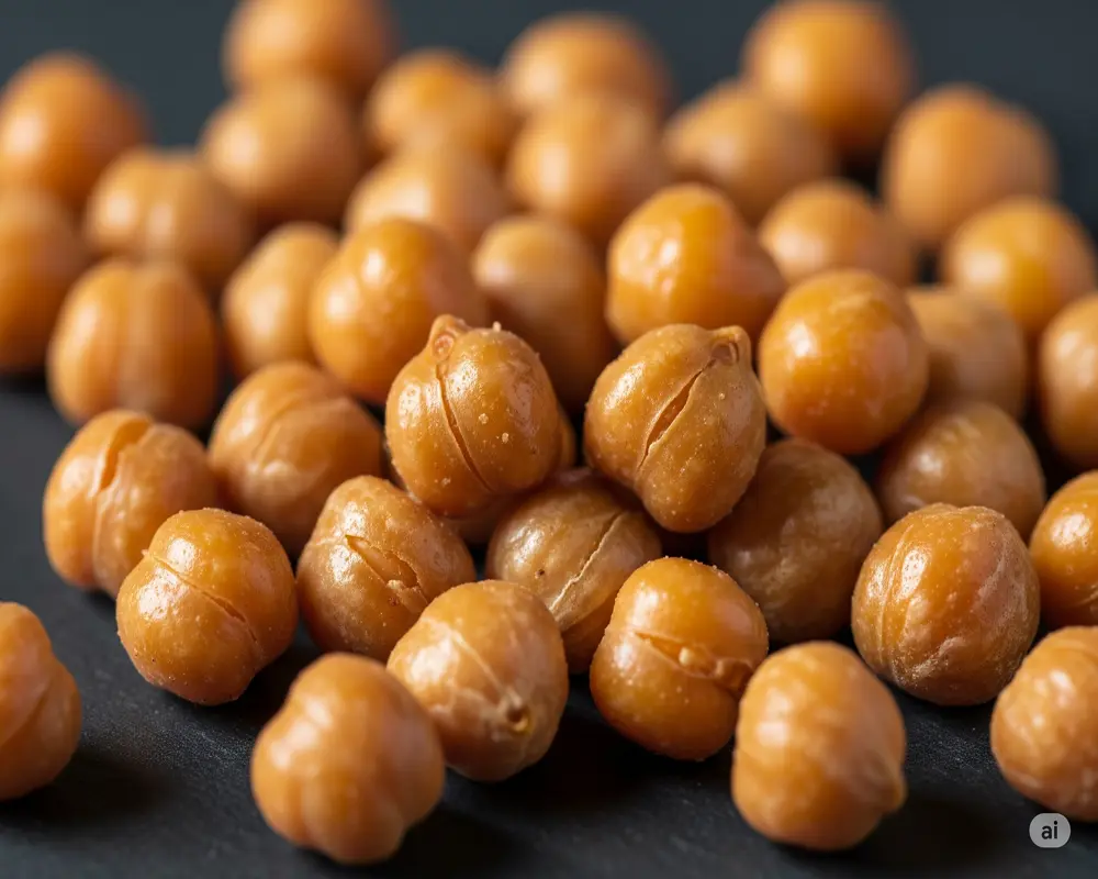 15 Low Carb Vegan Snacks for Every Craving 1 Crispy Roasted Chickpeas