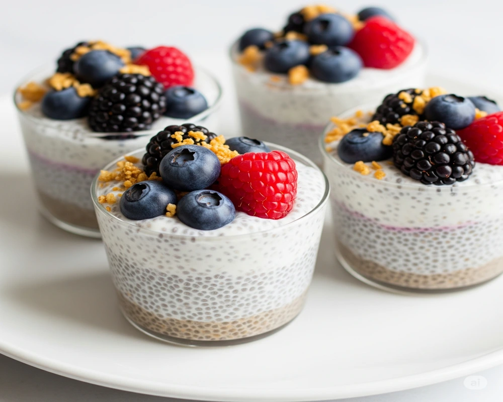15 Low Carb Vegan Snacks for Every Craving 15 Chia Seed Pudding Cups