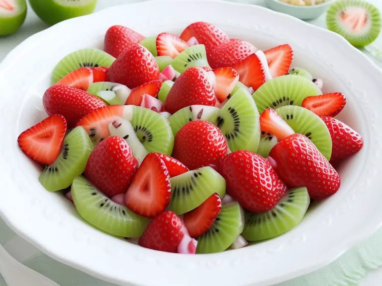 12 Delicious Raw Vegan Breakfast Recipes to Energize You 12 Strawberry Kiwi Fruit Salad