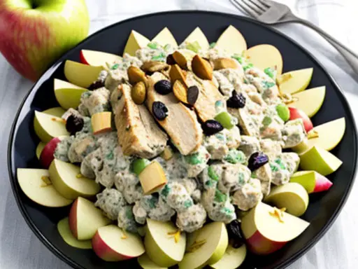 Curried Chicken Salad with Apples and Raisins