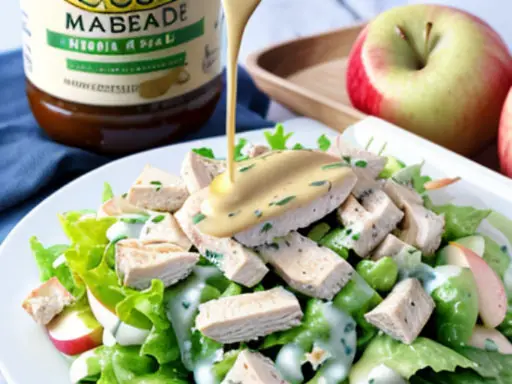 No-Mayo Apple Chicken Salad with Dijon Vinaigrette