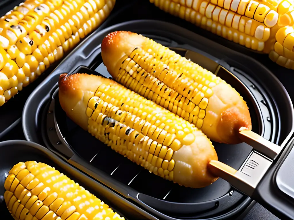 Classic Crispy Air Fryer Corn Dogs