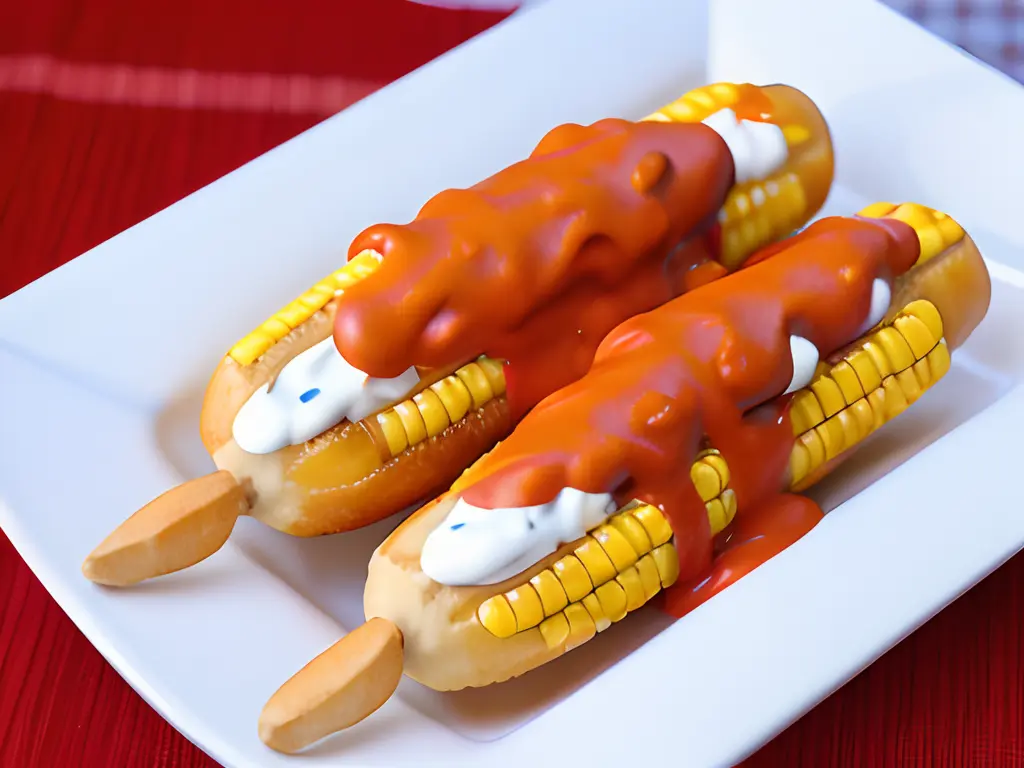Loaded Chili Cheese Corn Dogs