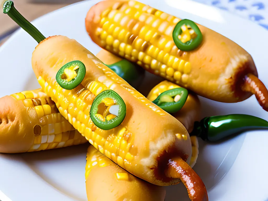Spicy Jalapeno Corn Dogs