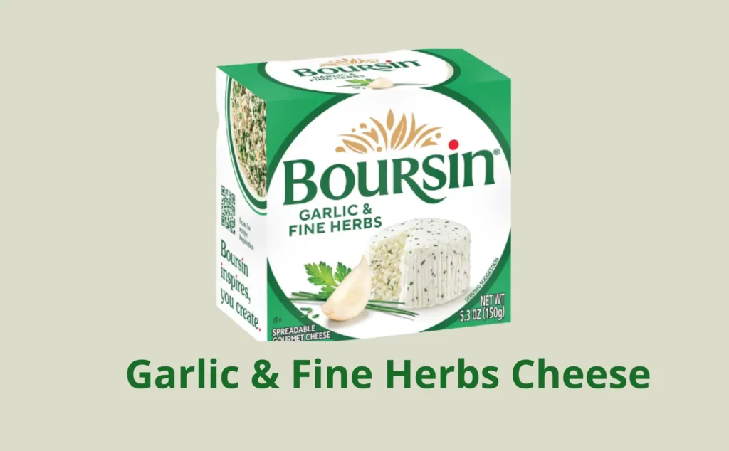 Garlic & Fine Herbs Cheese