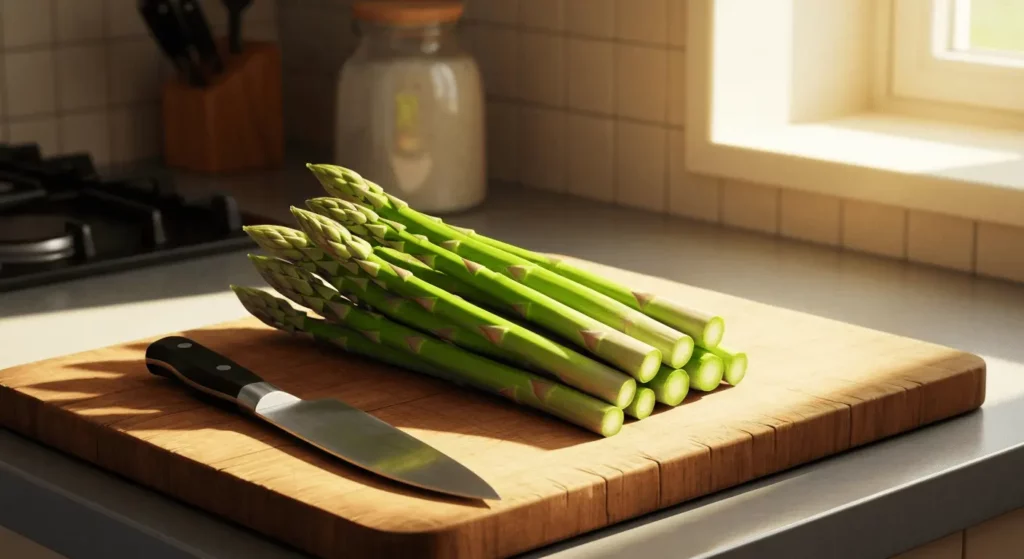 How to cook asparagus restaurant style