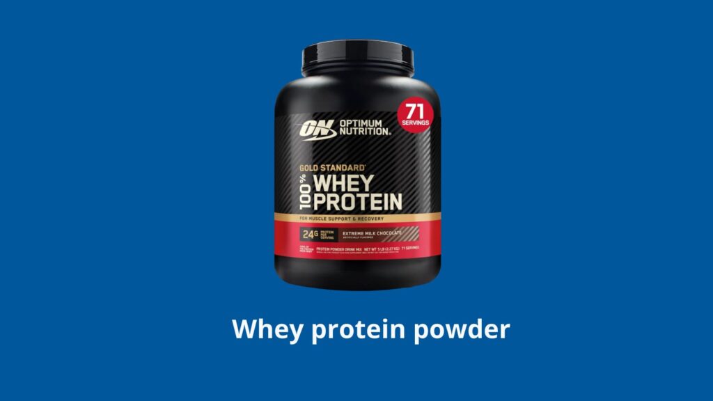 whey protein powder
